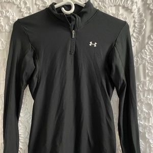 Under armor Black Half zip